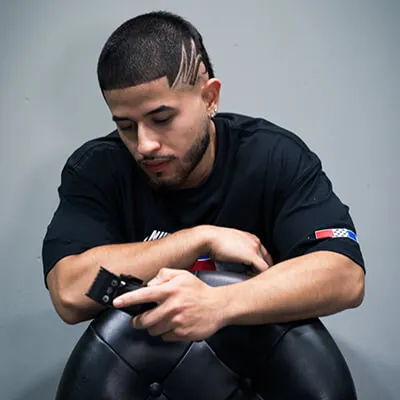 Erick, barber at Blades Vision Barbershop in Houston